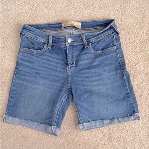 Juniors Hollister Denim Boyshort Low Rise